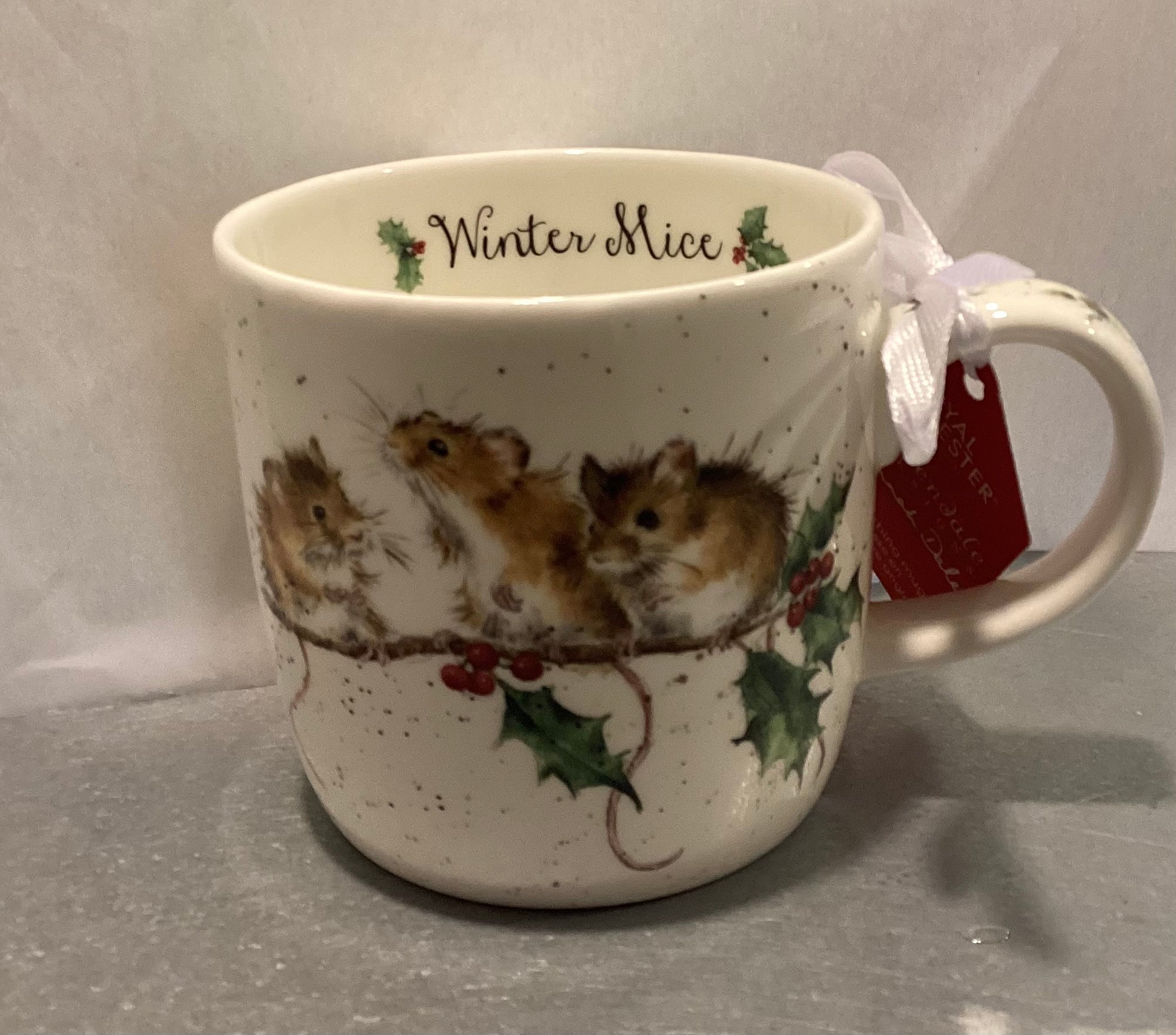 Wrendale Mug Winter Mice