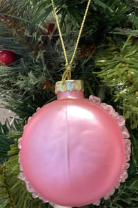 Pink Macaroon bauble