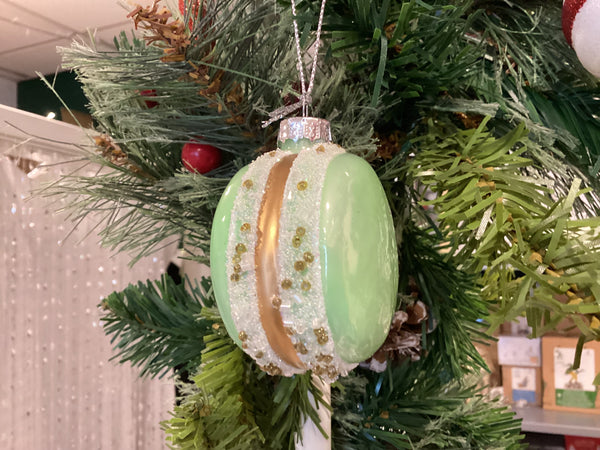 Green Macaroon Bauble