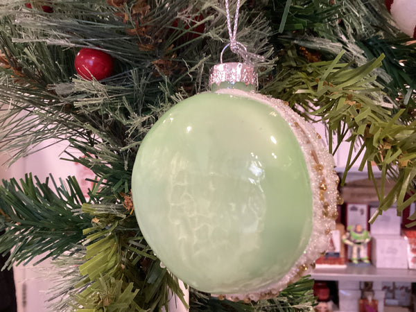 Green Macaroon Bauble