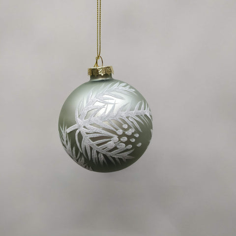 Jade Fern Bauble